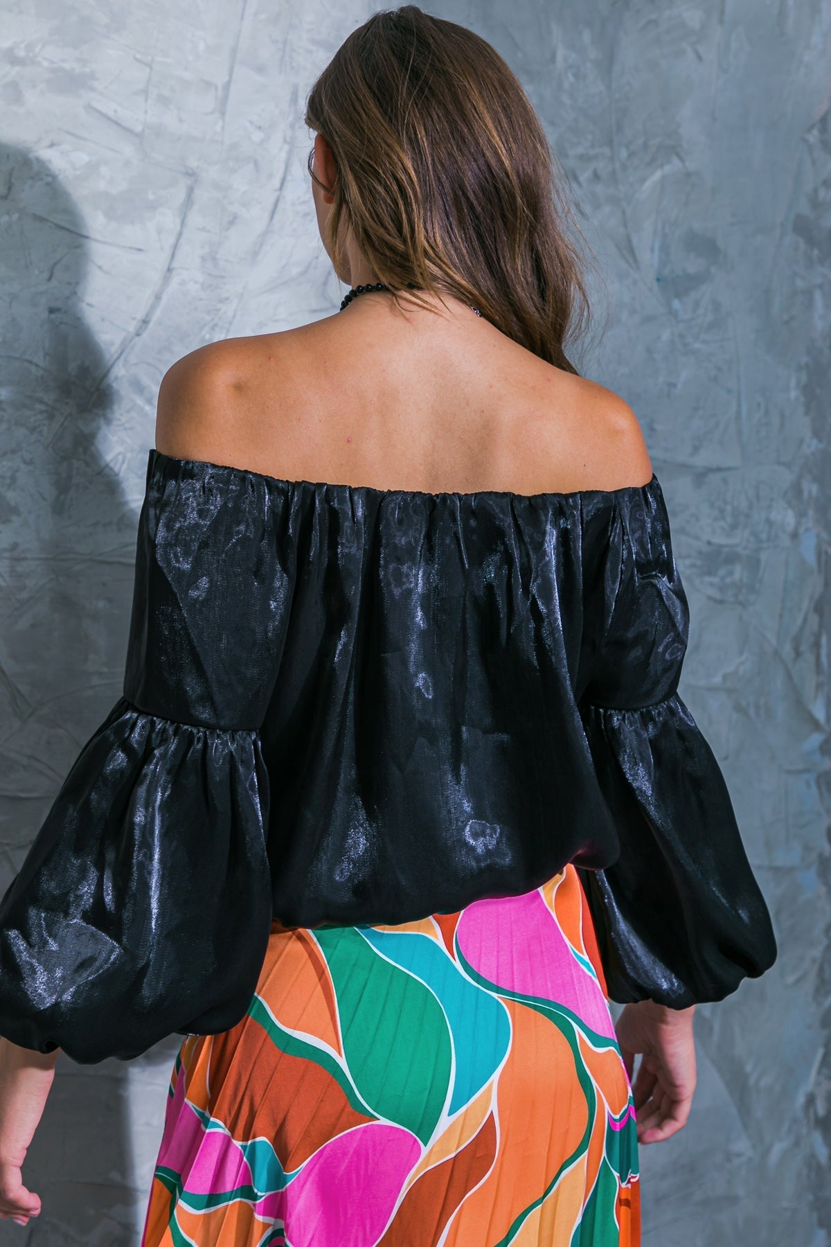 SIMPLY FAVORED WOVEN TOP Flying Tomato